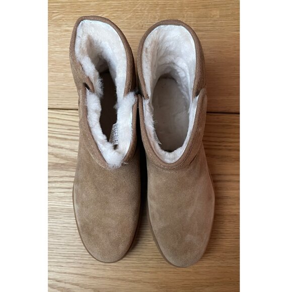 NWT, 7.5, Ugg Women's Suede Ankle Boot, Cory II Bootie, Cognac Brown - Picture 5 of 8